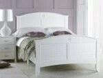 Tempat Tidur Minimalis Salur Duco Warna Putih Kode ( TFI 153 )